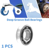 Scooter Skateboard Wheel 6205 Deep Groove Ball Bearings 25x52x15mm 1Pc