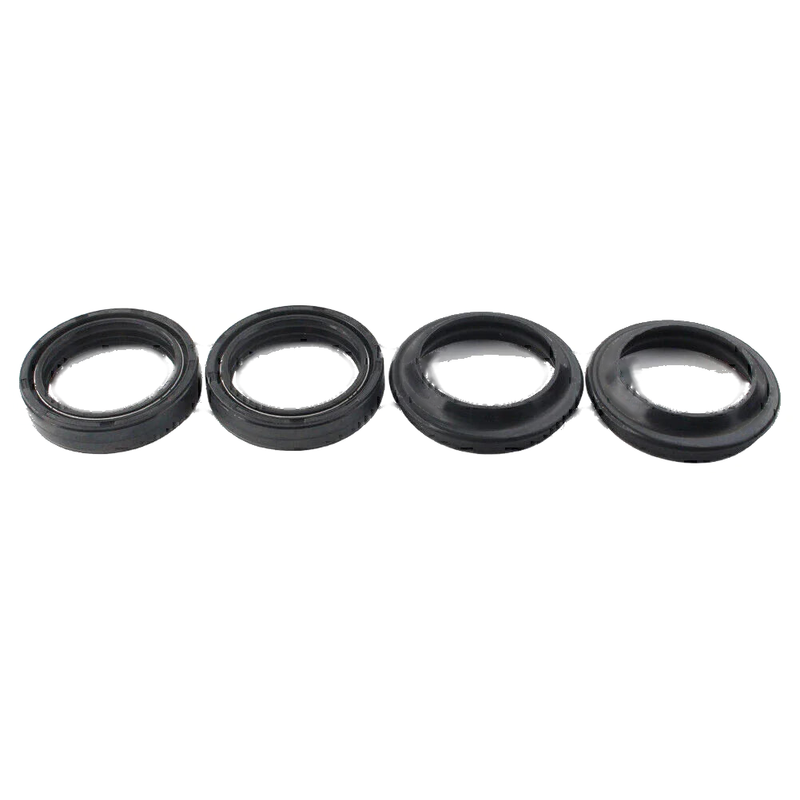 4 Pcs 33X46 MM Motorcycle Front Fork Damper Shock Absorber Seal