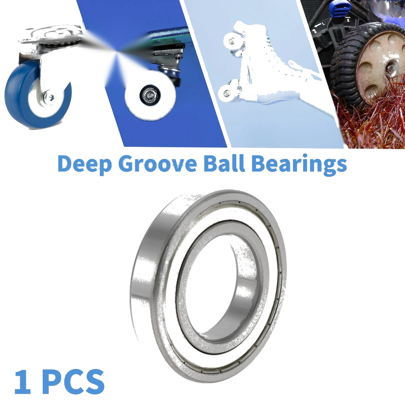 Scooter Skateboard Wheel 1 Pc 65x120x23mm Deep Groove Ball Bearings P6