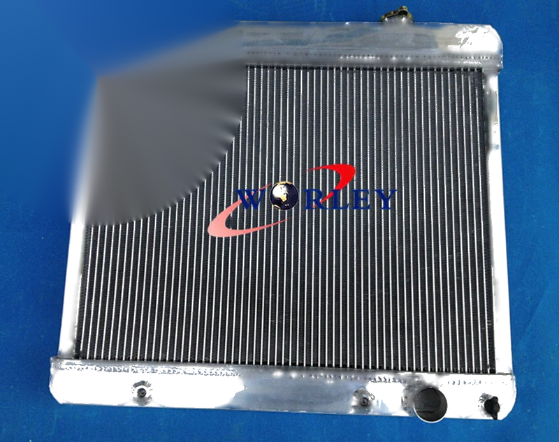 Chevy C10 C20 C30 3ROW Aluminum Radiator & Fans (1963-1966)