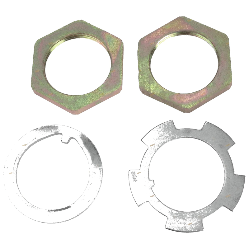 Landcruiser FJ40 FJ55 HJ45 Pre 9 / 75 40 & 50 Series Front Hub Axle Nut Kit