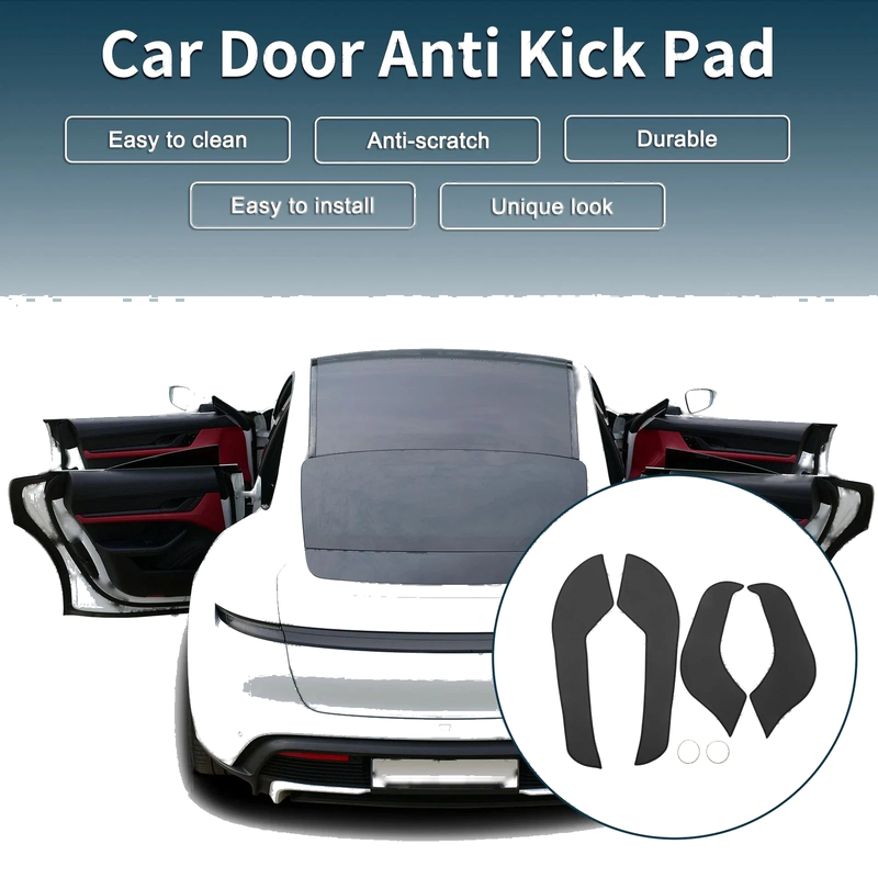 Mitsubishi ASX Black Anti Kick Pad Sticker Protector (2013-2015)