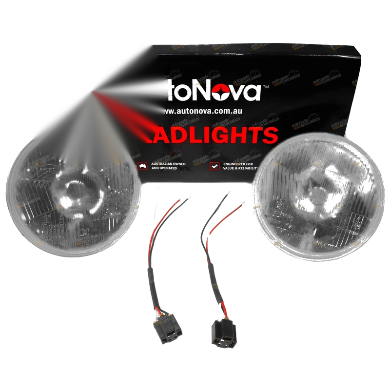 Nissan Various Nissans Std 7-Inch Round Headlight Upgrade Kit