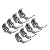 SINGER 112W, JUKI LH-515 Double Needle Center Edge Foot with Spring Guide