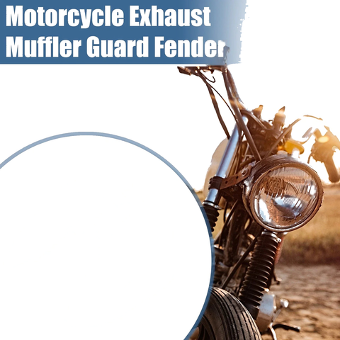 Honda CRF50 XR50 Motorcycle Twin Exhaust Muffler Guard (2004-2023)