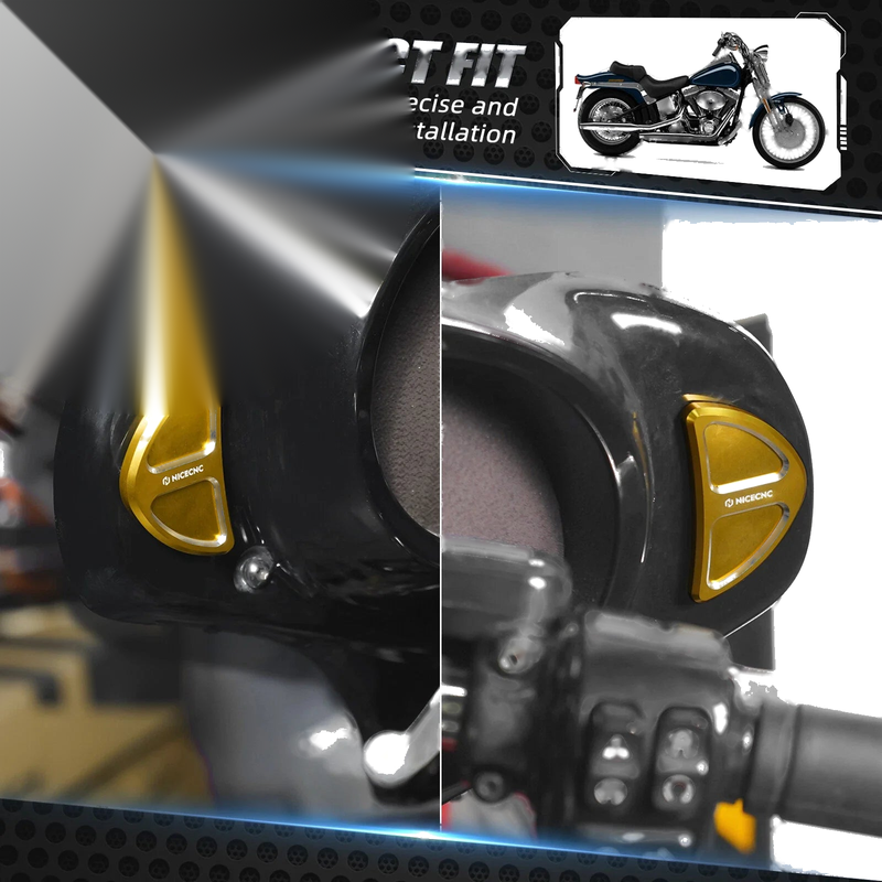 Harley Street Glide Special FLHXS Mirror Hole Plugs (2014-2023)