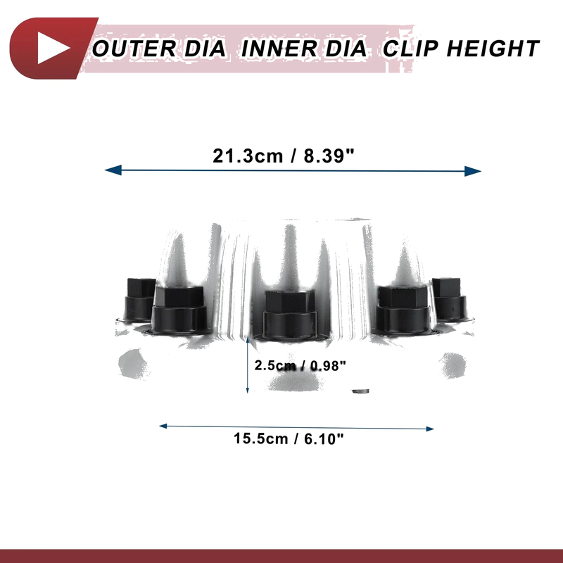 Chevrolet Silverado 2500 / 3500 Silver Tone Plastic 1 Pc Wheel Center Caps