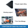 Toyota Yaris Vitz (1999-2005) 1.0L 1.3L Fuel Injector 4 x Blue