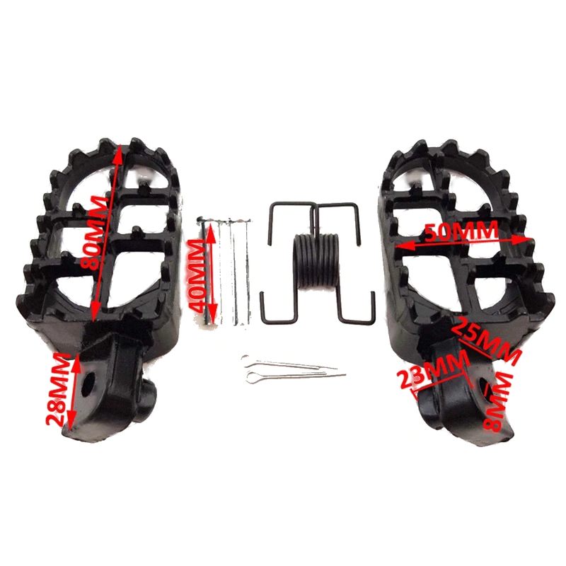 Honda CRF 50 / 70 / 80 / 100 XR50 XR70 Folding Brake Kit Pedals