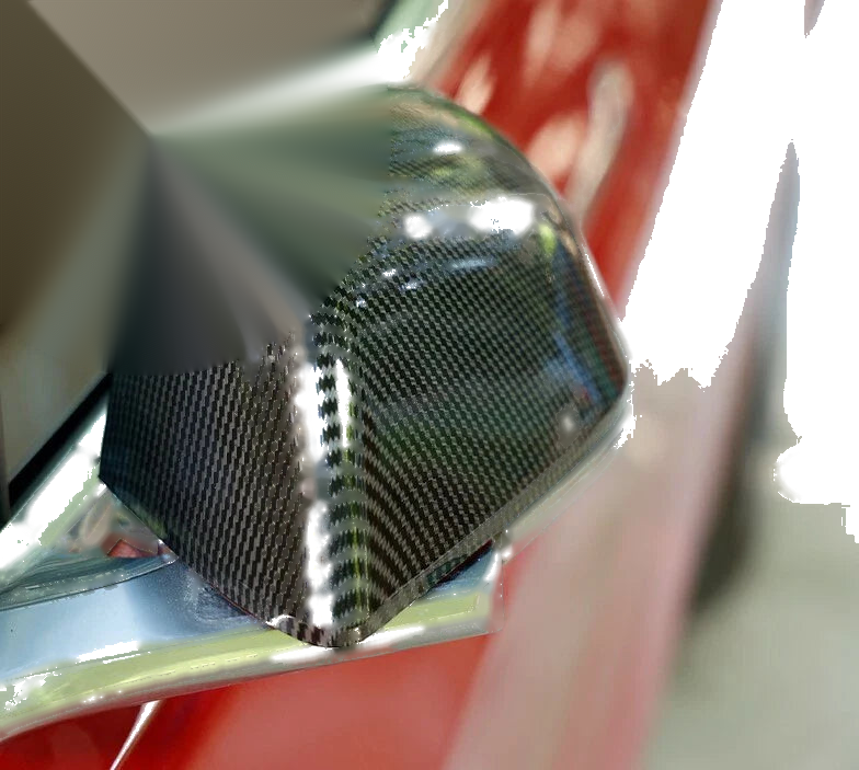 Tesla Model Y Carbon Fiber Side Rearview Mirror Covers (2021-2023)