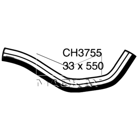 Toyota Landcruiser Prado Lower Radiator Hose (2003–2009)