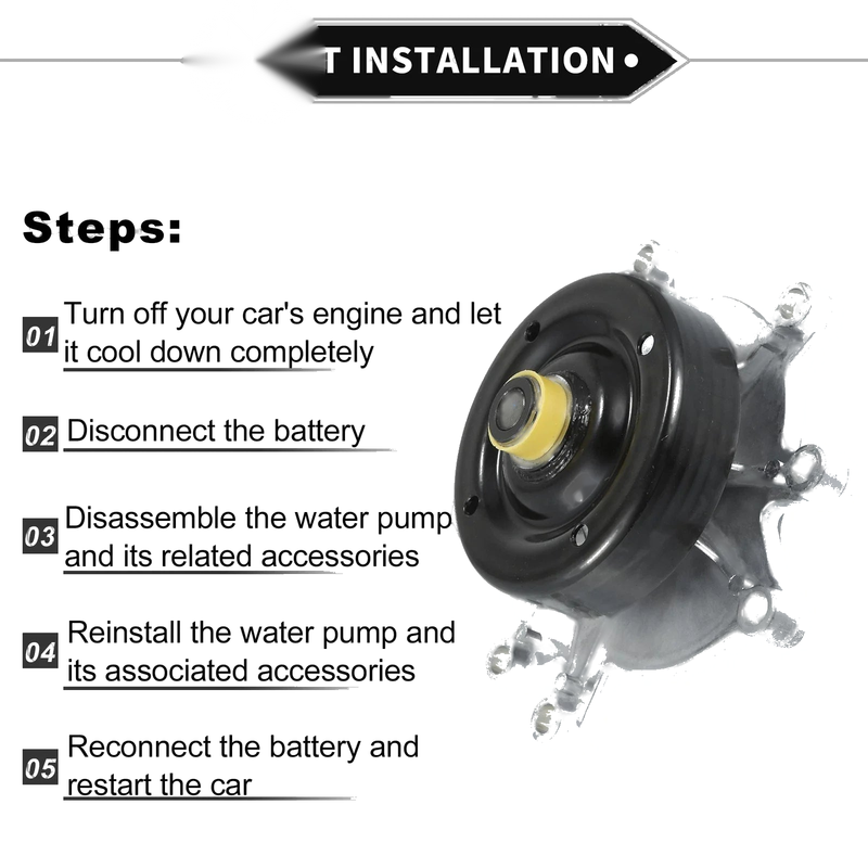 Chrysler Aspen for Dodge Dakota Water Pump (2007-2009)