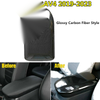 Toyota RAV4 Carbon Fiber ABS Armrest Box Decor Cover Trim (2019–2023)