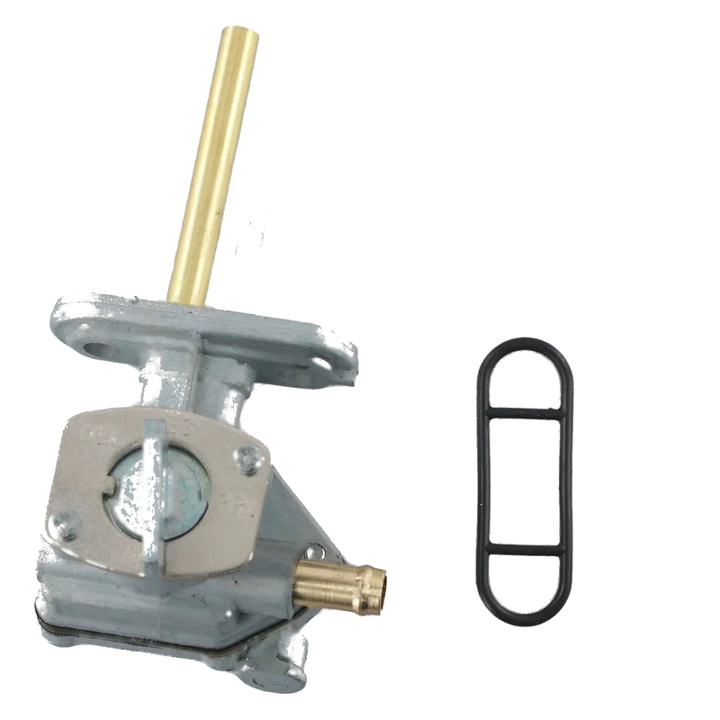 Kawasaki EN500 Fuel Petcock / Gas Tank / Aluminum Alloy Rubber Switch