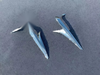 Toyota Prius (2019-2022) 2 x pcs Chrome Rear Light Frame Stripe Tail Cover Trim