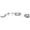 Pair Front Bumper Liner Wheel House Bracket Stiffener