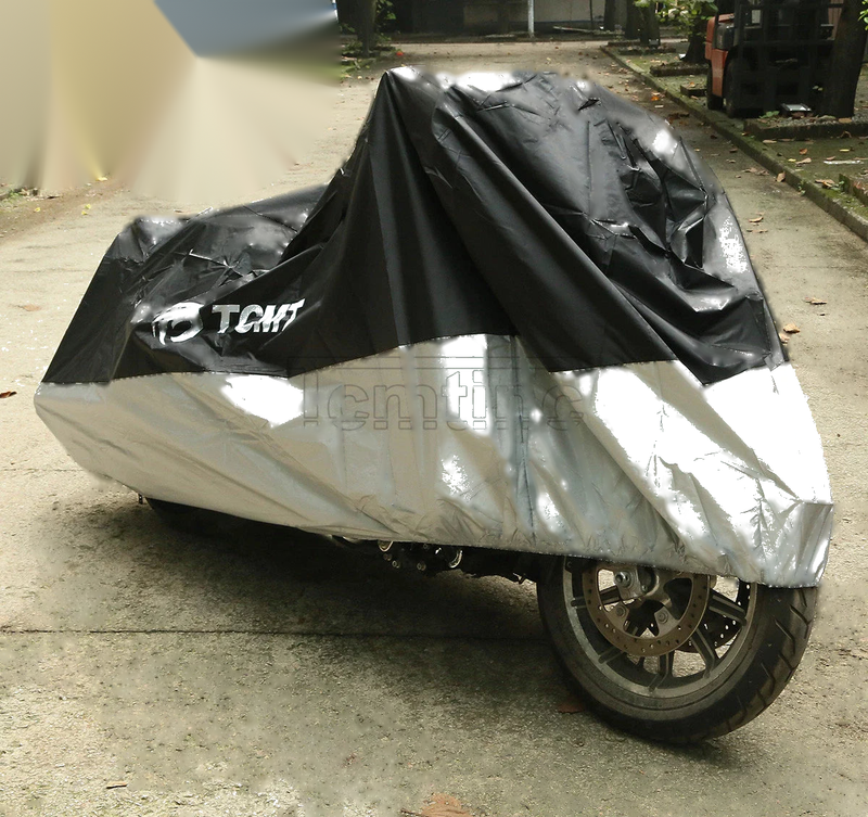 265x105x125cm XXXL UV Waterproof Motorcycle Cover Harley/Honda/Yamaha