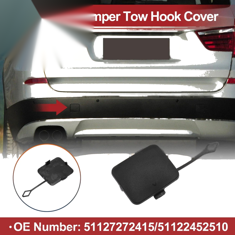 BMW X3 xDrive28i Tow Hook Cover Cap (2011-2017)