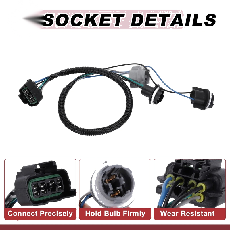 Chevrolet Tahoe Tail Light Socket Wiring Bulb Pigtail (2000-2006)
