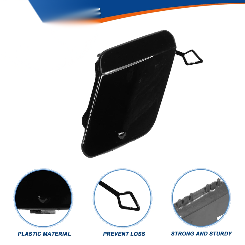BMW 1 Series F20 F21 Black Tow Hook Cover Rear
