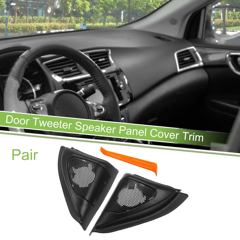 Toyota Corolla Pair / 2 x / Pillar Door Tweeter Cover Trim (2003–2008)