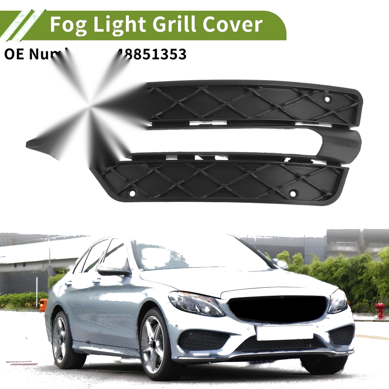 Mercedes-Benz C350 Front Left Fog Light Grill (2008-2015)