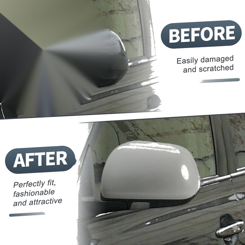 Toyota Highlander Gray Rearview Mirror Cover Cap Pair (2009-2014)