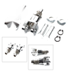 Harley Softail (2000-2020) Silver Rear Passenger Foot Pegs Bracket