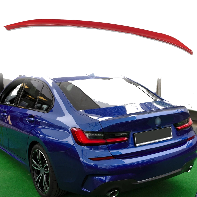 BMW 3 Series G20 (2019-2023) Melbourne Red A75 ABS Boot Spoiler