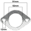 Nissan Skyline R31 RB30E 3.0L SOHC Exhaust Pipe Flange Gasket (1986-1990)
