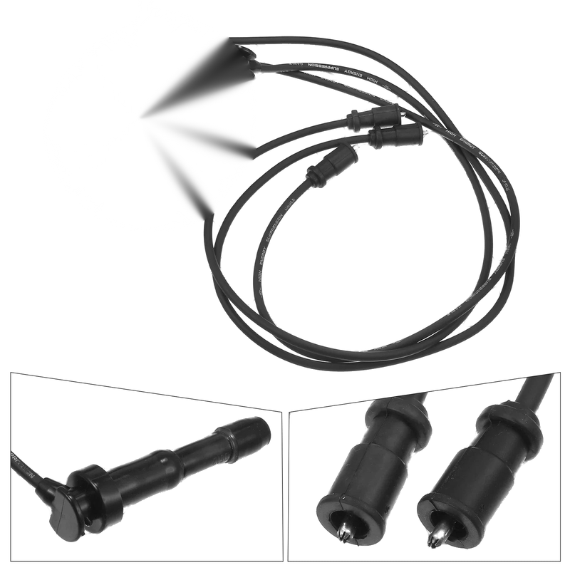 Kia Sorento 3 x Car Spark Plug Ignition Wires (2003-2006)