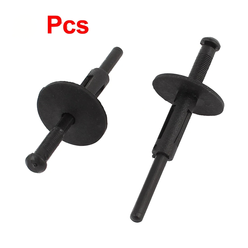 BMW 520 / 535 Mudguard Rivet Fastener 6mm Black Plastic 30 Pcs