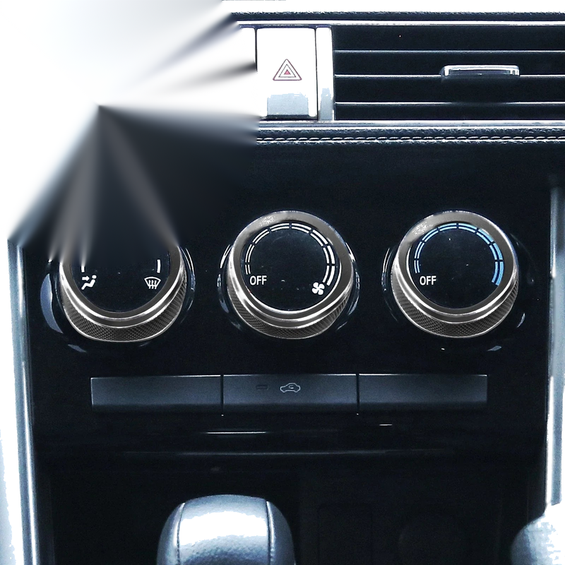Toyota Camry AC Switch Knob Cover  Black (2017)