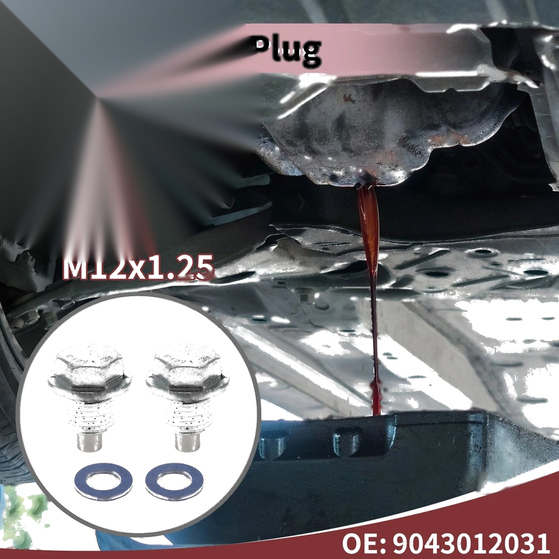 Toyota Tacoma Tundra Camry Corolla 1 Set Oil Drain Plug