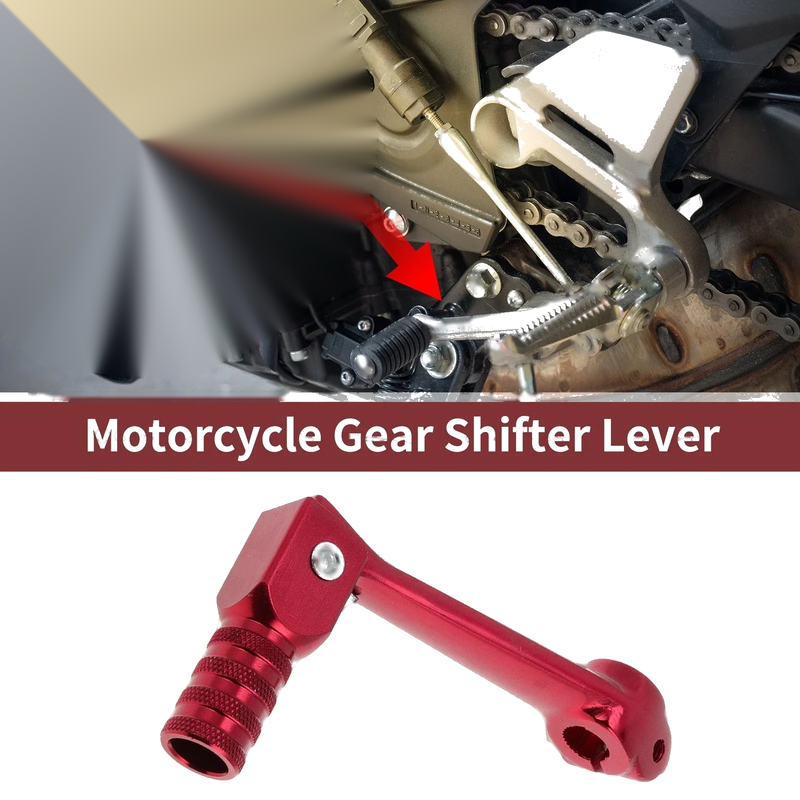 ZongShen NC250 Folding Gear Shifter Lever Red