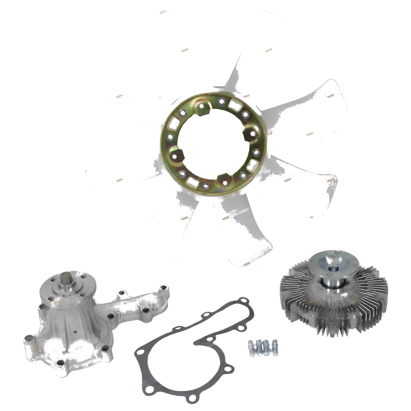 Landcruiser PZJ70 PZJ73 Water Pump Fan Clutch & Blade (1990–1993)