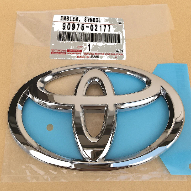 HiAce / Granvia Genuine Toyota Front/Rear Emblem (2019–2026)