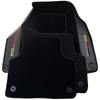 Audi S5 2-Door Convertible (2007-2024) with Carbon Fiber Black Floor Mats