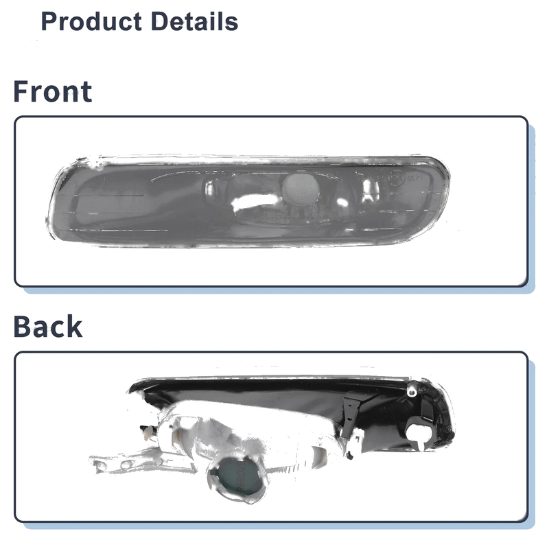 BMW 3 Series Left Front Bumper Side Marker Light Cover