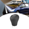 BMW 1 3 5 6 Series 5 Speed Gear Shift Knob Head Black Silver