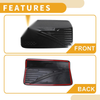 Mitsubishi L200 2024-2025 Carbon Fiber Black Fuel Tank Door Cap