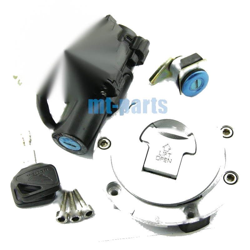 Honda CBF500 CBF1000 Ignition Key Switch Fuel Cap Seat Lock Set (2004-2010)