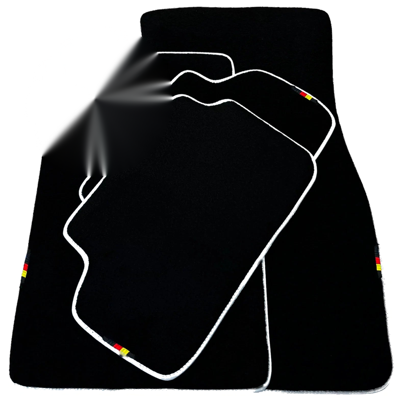 BMW 3 Series E92 Coupe 2 x (2007-2013) White Trim AutoWin Floor Mats