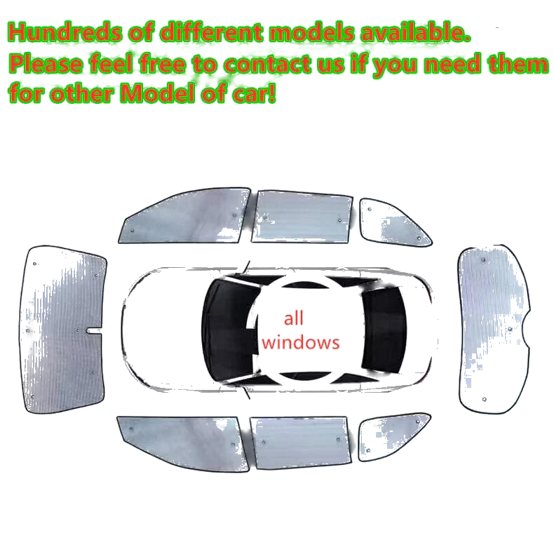 Subaru Forester 6 Pcs / Side Window Privacy Sunshade (2008–2013)