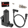 Hisun UTV MSU 400–500 Ignition Coil & Spark Plug w Wire Cap (2009–2016)