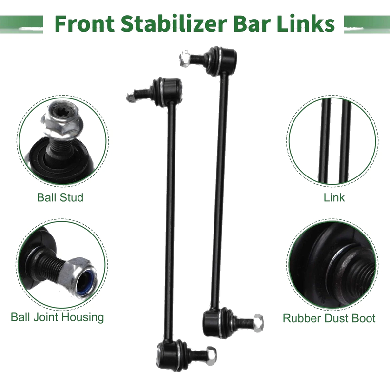 Nissan Rogue 6 Pcs Front Lower Control Arms (2014-2019)
