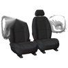 Nissan Patrol GU Front Black Tailor Made Car Seat Covers (1997-2016)