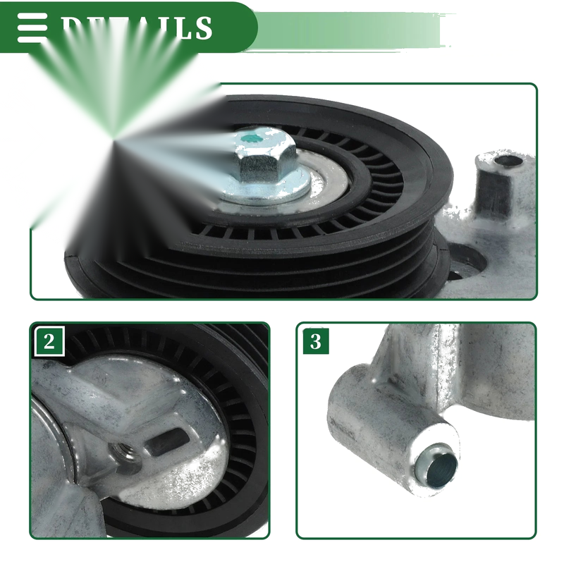 Ford Focus, Ecosport Engine Belt Tensioner Pulley (2012-2018)