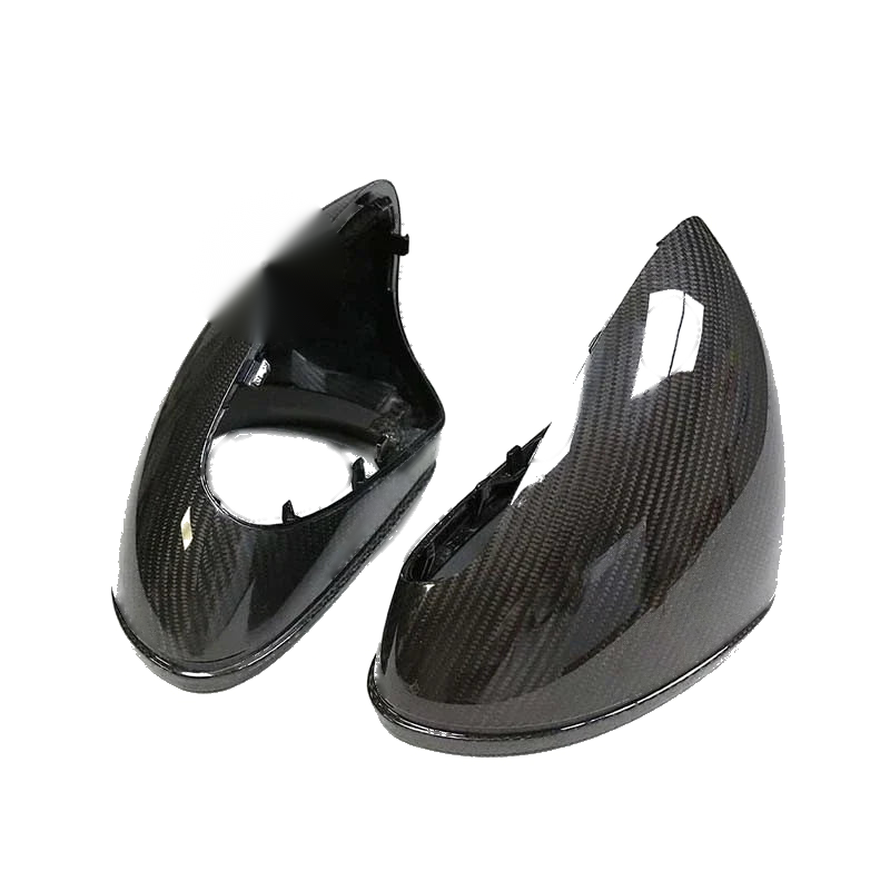 Porsche 991 911 981 Boxster Cayman Carbon Fiber Replace Side Mirror Caps