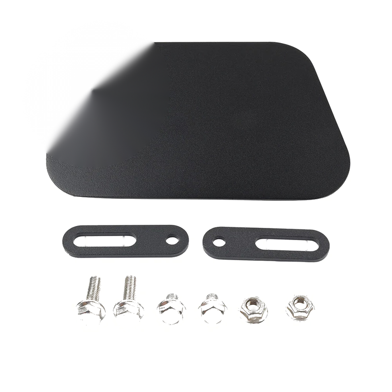 Motorcycle CNC Black Right Side Number Plate Panel Cover